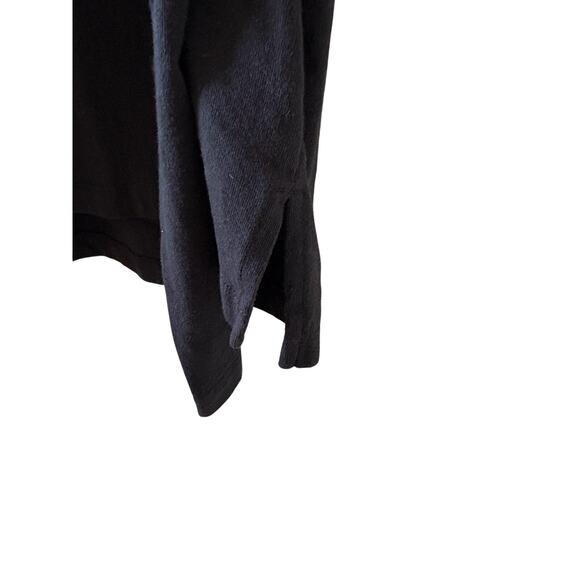 The North Face Black Logo LS 100% cotton T-shirt Mens size M - Picture 4 of 8